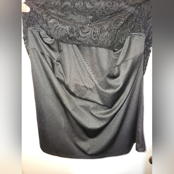 Torrid Black Lace Top - Picture 6 of 8